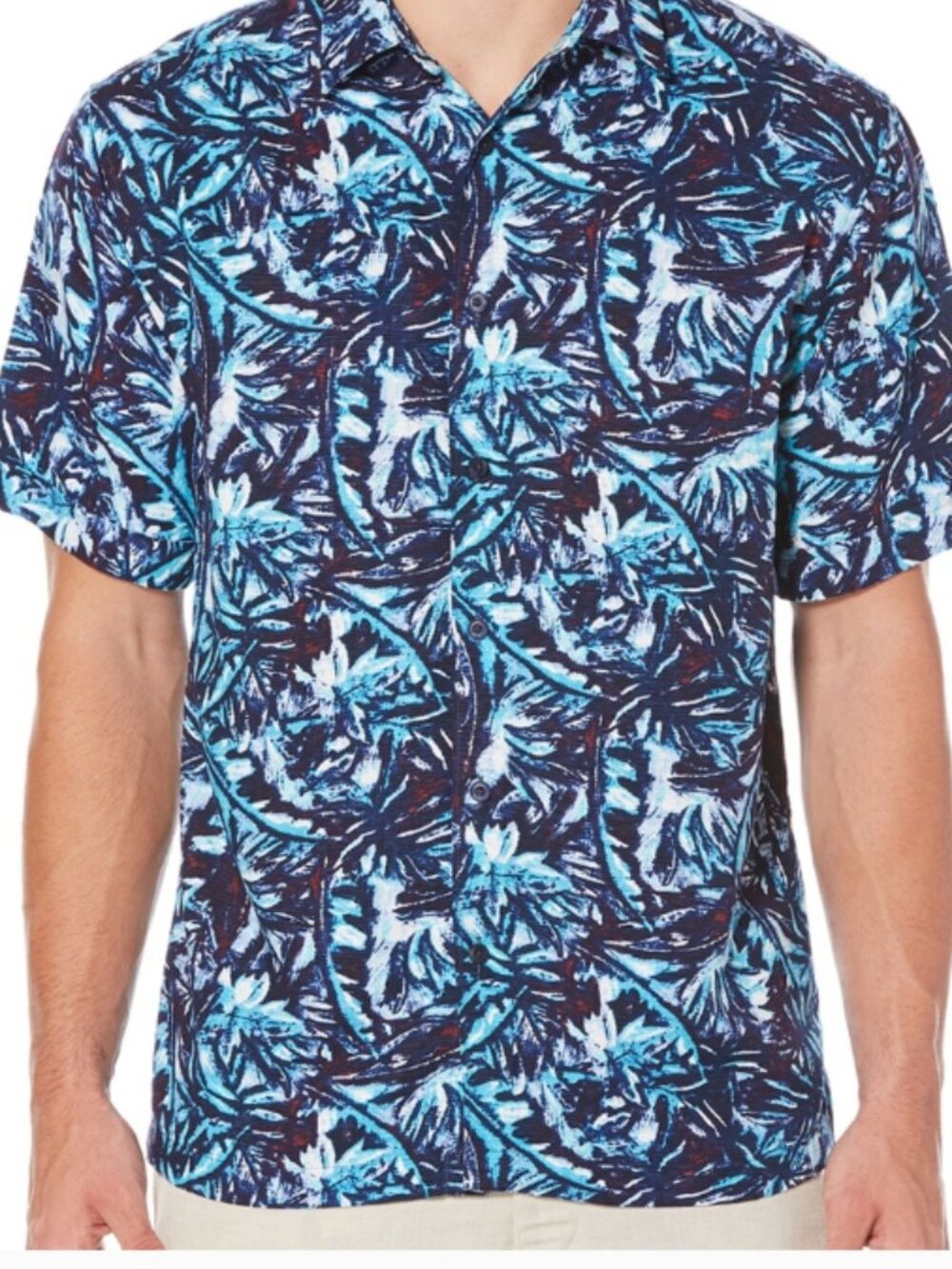 CUBAVERA MEN'S TROPICAL SHIRT- L - Picture 5 of 5